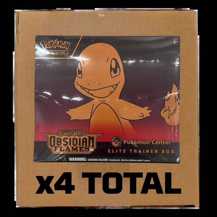 Sealed Case Obsidian Flames Pokemon Center ETB - SV03